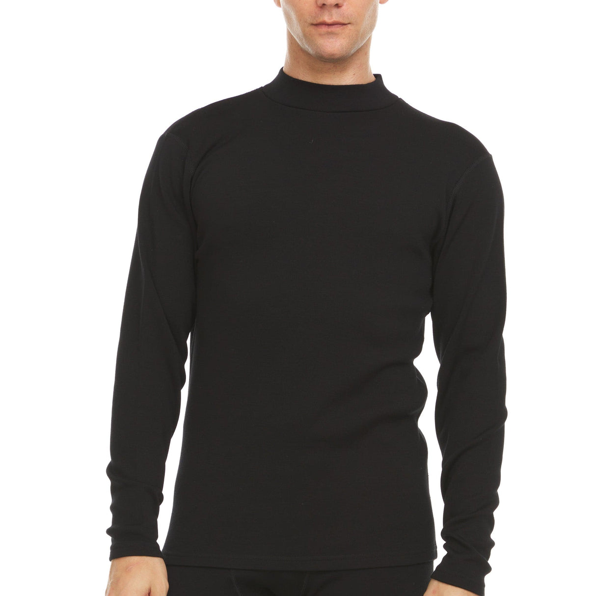 Heavyweight - Men's Mock Neck 100% Merino Wool from Minus33 Merino Wool Clothing