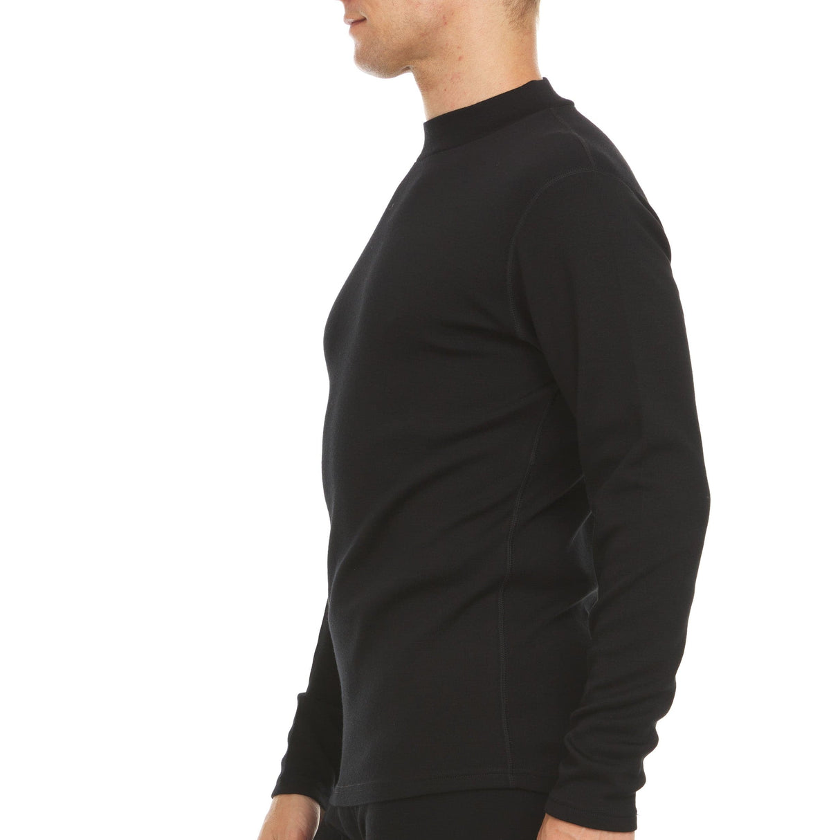 Heavyweight - Men's Mock Neck 100% Merino Wool from Minus33 Merino Wool Clothing