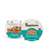 Applaws Natural Wet Cat Food Tuna Fillet, Peas & Carrots Recipe in Broth (2.12oz) from The Family Pet