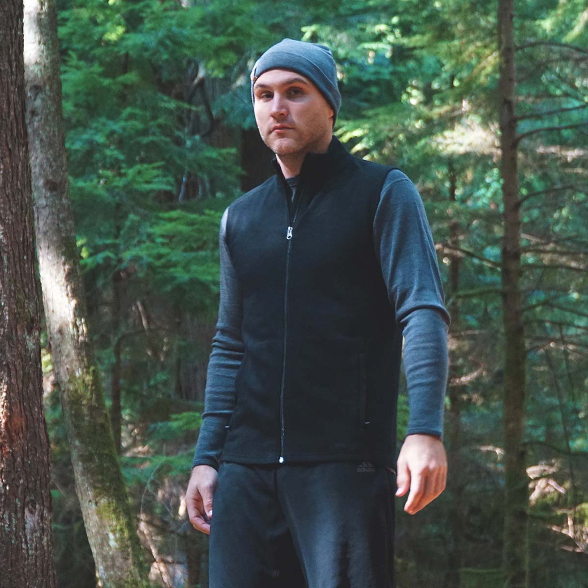 Heavyweight - Men's Wool Vest Wilderness from Minus33 Merino Wool Clothing