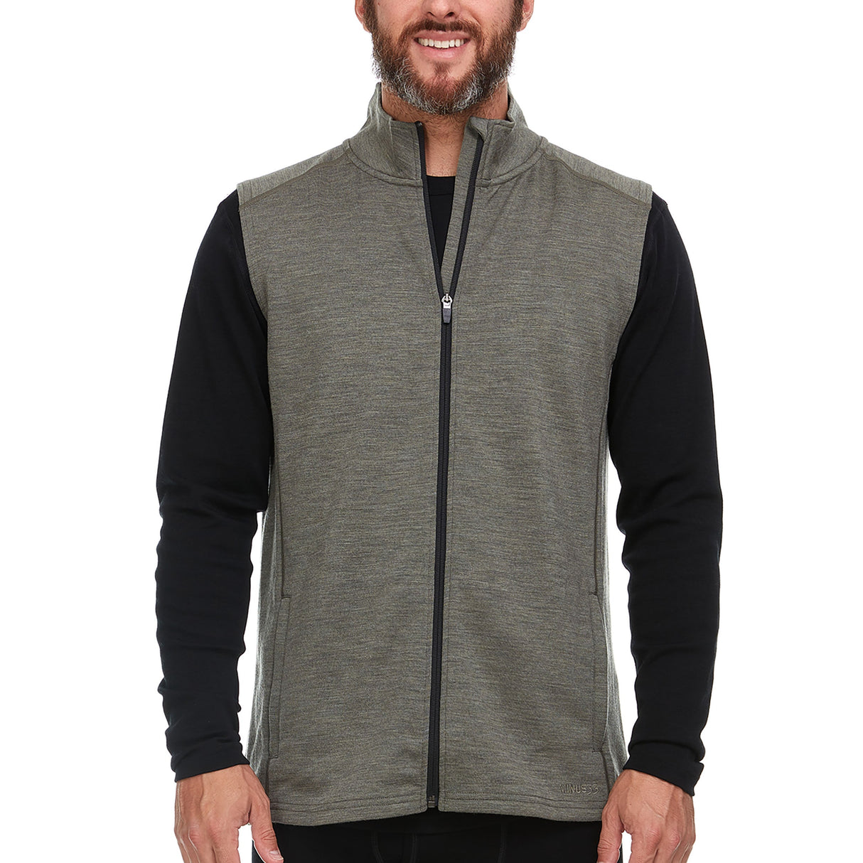 Heavyweight - Men's Wool Vest Wilderness from Minus33 Merino Wool Clothing