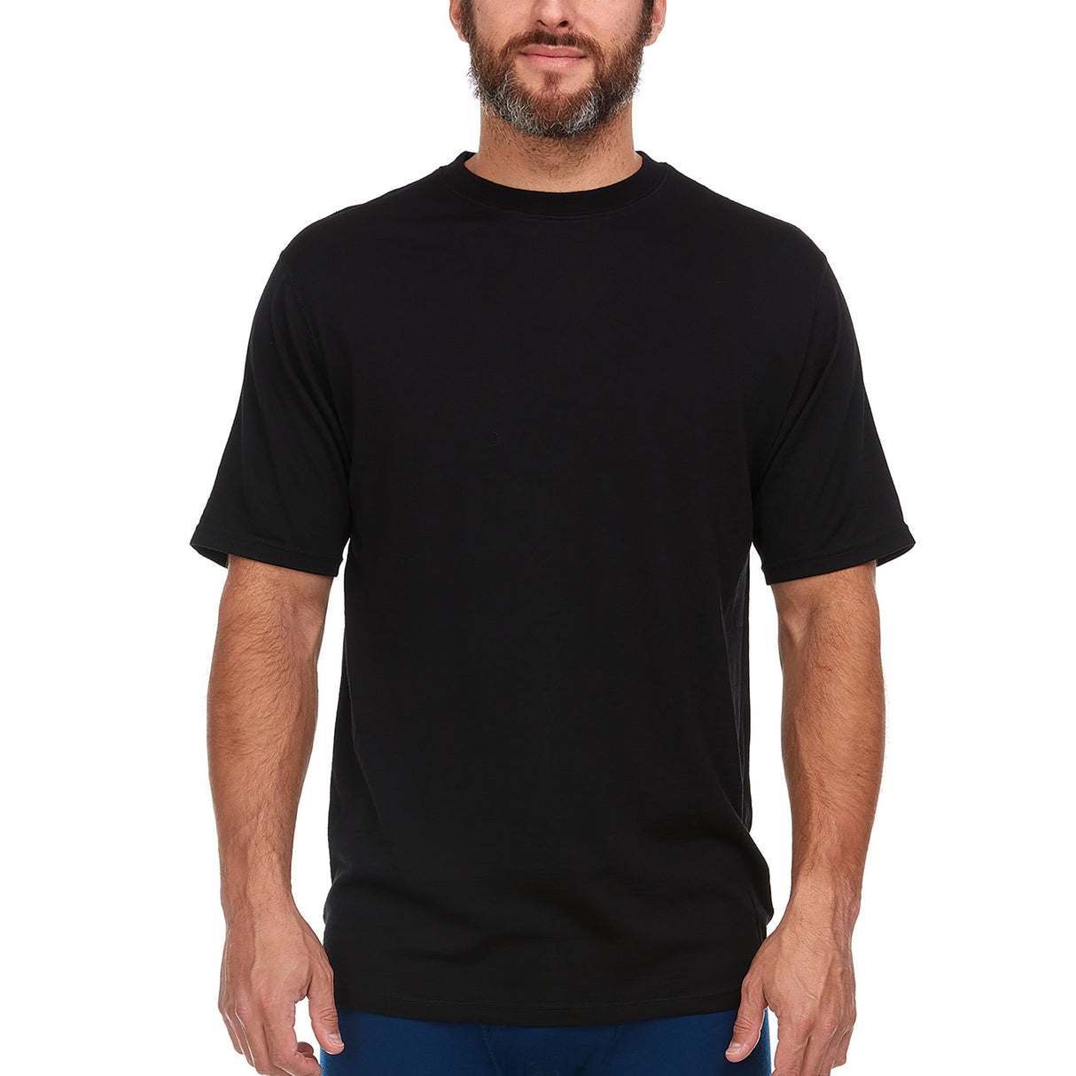Lightweight - Algonquin Men's Wool T-Shirt Crew 100% Merino Wool from Minus33 Merino Wool Clothing
