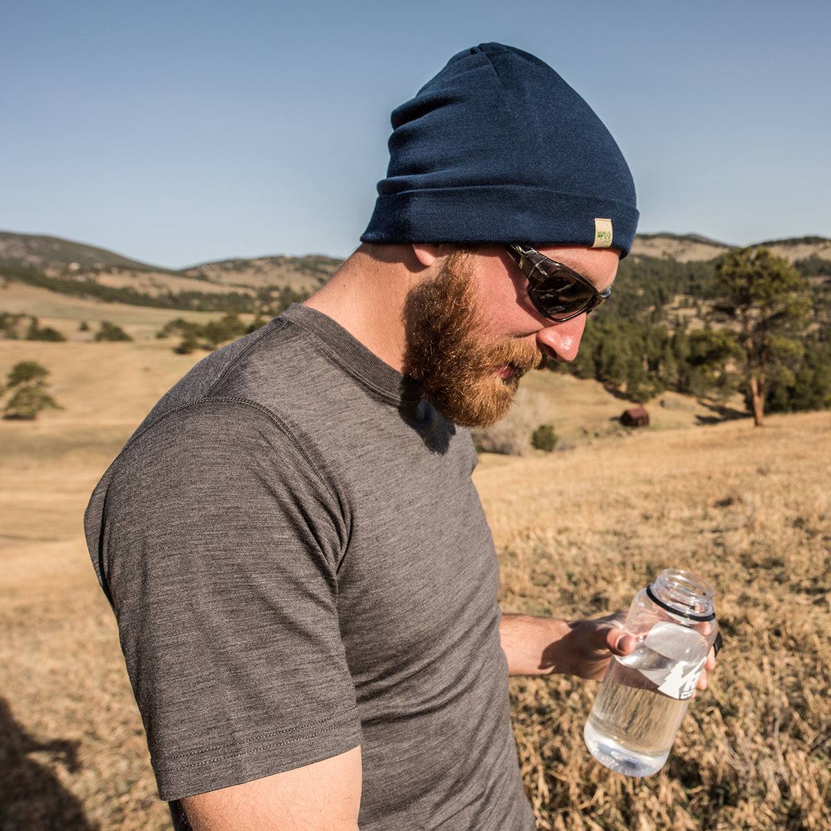 Lightweight - Algonquin Men's Wool T-Shirt Crew 100% Merino Wool from Minus33 Merino Wool Clothing