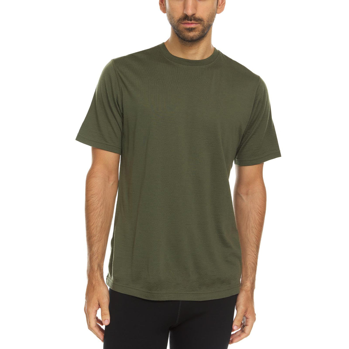 Lightweight - Algonquin Men's Wool T-Shirt Crew 100% Merino Wool from Minus33 Merino Wool Clothing