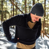Heavyweight - Men's Wool 1/4 Zip Wilderness from Minus33 Merino Wool Clothing