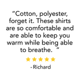 Midweight - Chocorua Men's Crew 100% Merino Wool from Minus33 Merino Wool Clothing