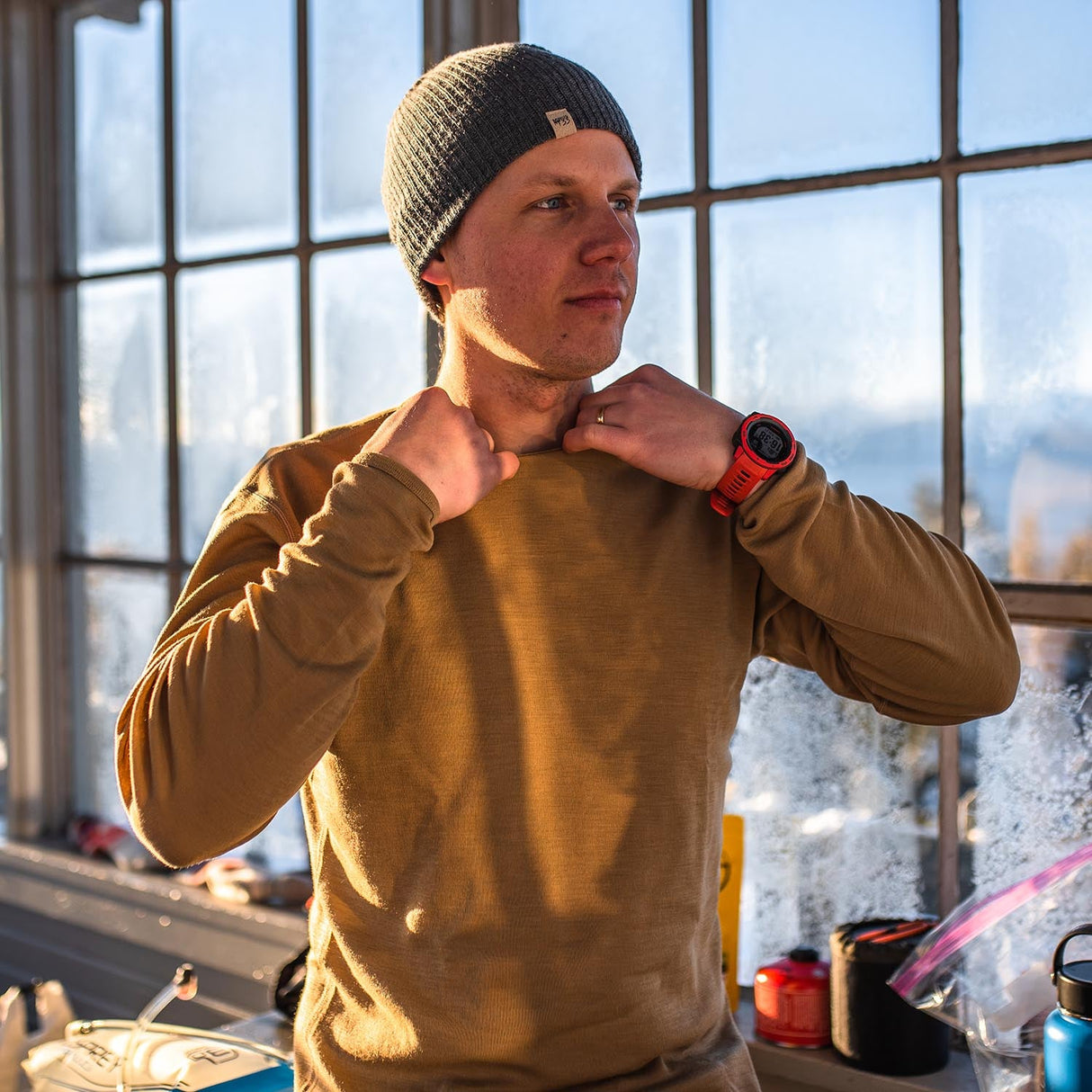 Midweight - Chocorua Men's Crew 100% Merino Wool from Minus33 Merino Wool Clothing