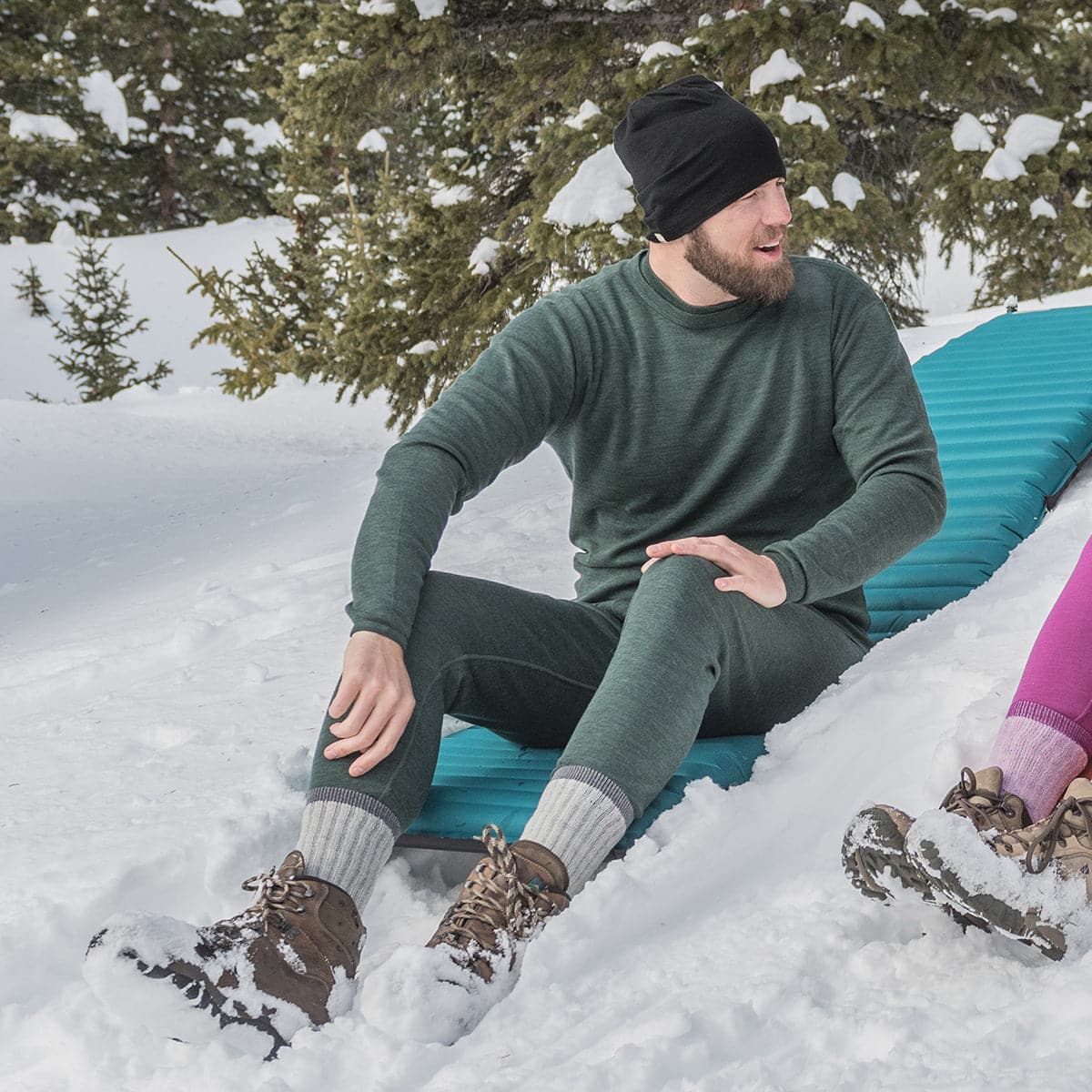 Midweight - Kancamagus Men's Bottom 100% Merino Wool from Minus33 Merino Wool Clothing