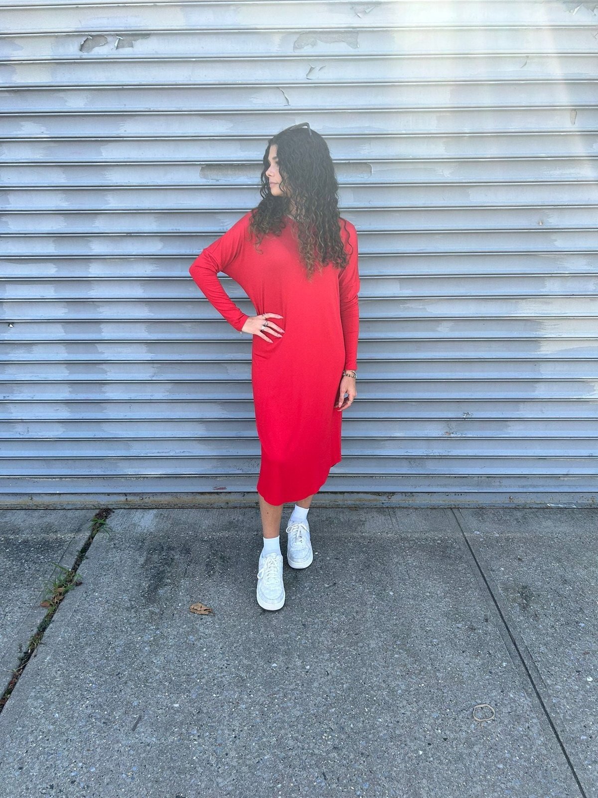 Basic T- Dress From Drama NYC Plus