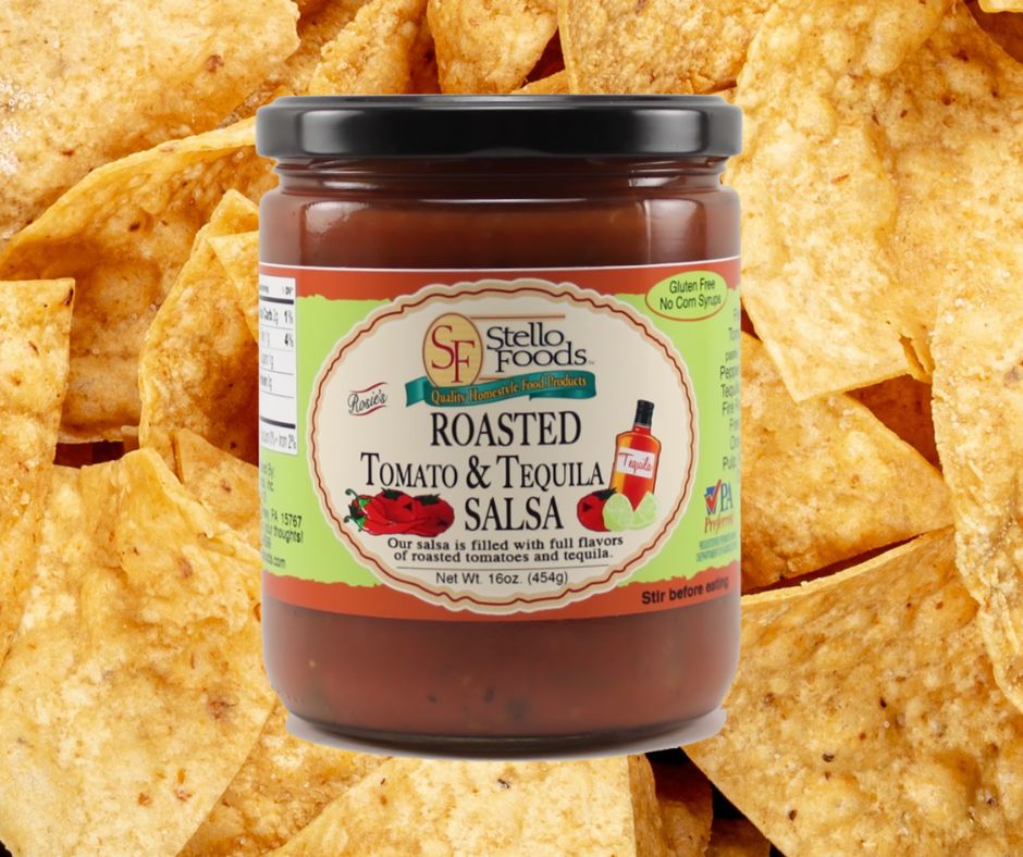 Stello Foods - Rosie's Roasted Tomato & Tequila Salsa 16 oz from Stello Foods