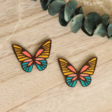 70s Butterfly Studs from LE CHIC MIAMI