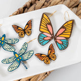 70s Butterfly Hoops from LE CHIC MIAMI