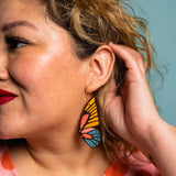 70s Butterfly Hoops from LE CHIC MIAMI