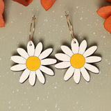 70s Daisy Hoops from LE CHIC MIAMI
