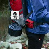 PCS 11/12/22 Camping Cookware Mess Kit From Redcamp