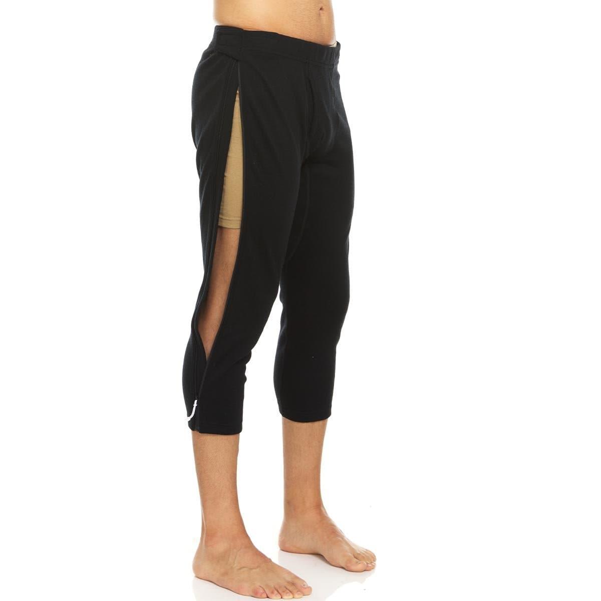 Heavyweight - Chugach Men's Zip-Off 3/4 Bottoms 100% Merino Wool from Minus33 Merino Wool Clothing