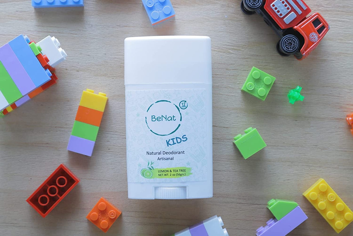 2-Pack all-Natural Deodorants for Kids & Teens from BeNat
