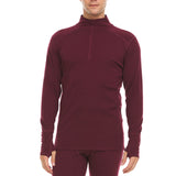 Midweight - Isolation Men's 1/4 Zip 100% Merino Wool from Minus33 Merino Wool Clothing