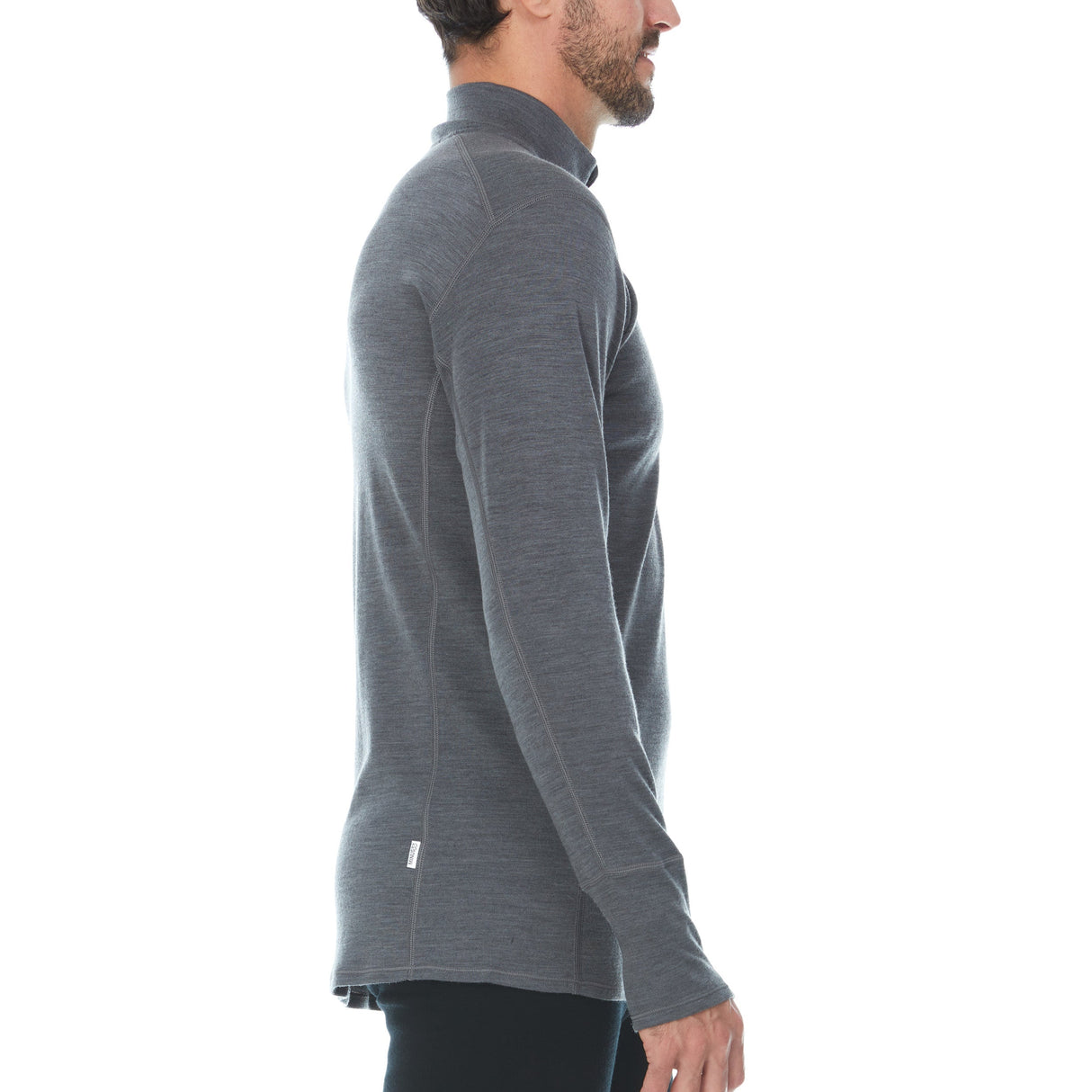 Midweight - Isolation Men's 1/4 Zip 100% Merino Wool from Minus33 Merino Wool Clothing