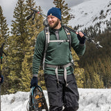 Midweight - Isolation Men's 1/4 Zip 100% Merino Wool from Minus33 Merino Wool Clothing