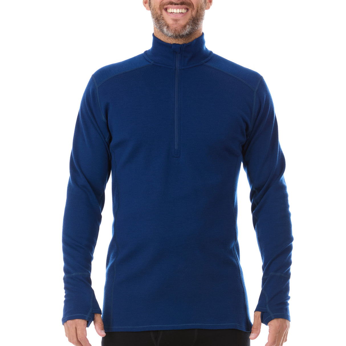 Midweight - Isolation Men's 1/4 Zip 100% Merino Wool from Minus33 Merino Wool Clothing