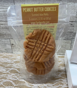 Realistic PEANUT BUTTER COOKIES Wax Melts | Wax Embeds for Candles | Fake Food From Eartherella Soap & Candle Co.