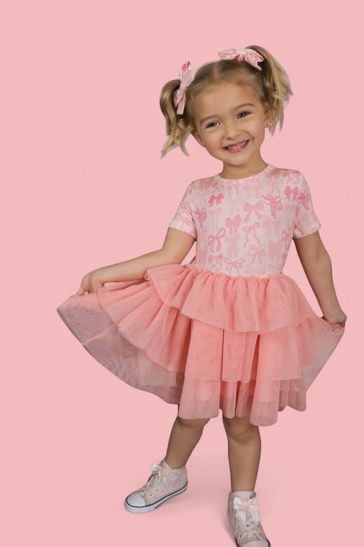 BLISSFUL BOWS DREAM TUTU DRESS from DREAM BIG LITTLE CO