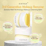 Kimtrue - 3rd-Generation Makeup Meltaway Cleansing Balm, Hydrating Makeup Melting Balm with Plant-Based Ingredients, Makeup Balm Remover for Waterproof Makeup, Makeup Removing Balm 3.38 oz From Kimtrue