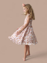 FLOWERS AND BOOTS DREAM TANK RUFFLE DRESS from DREAM BIG LITTLE CO