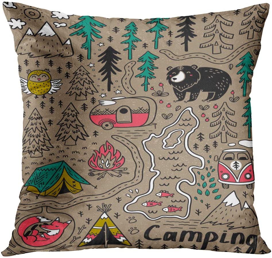 Camping Cushion Covers from Moderny
