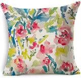Iridescent Flowers Cushion Cover from Moderny