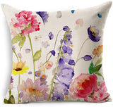 Iridescent Flowers Cushion Cover from Moderny