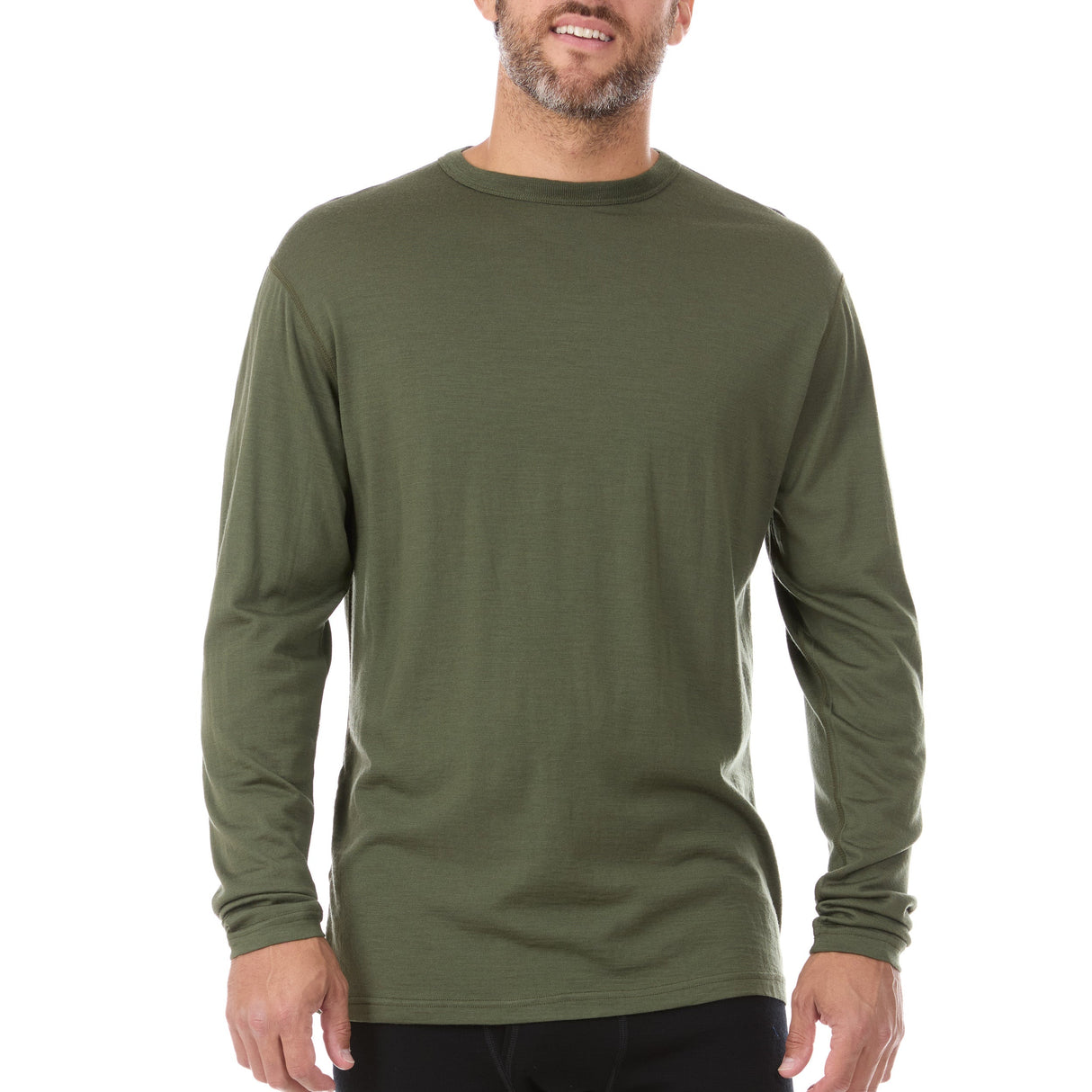 Lightweight - Ticonderoga Men's Crew 100% Merino Wool from Minus33 Merino Wool Clothing