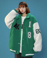 Women's Year 94 Furry Varsity Jacket from Niepce Inc