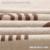 Rainbow Knit Swaddle Blankets from Bleu La La