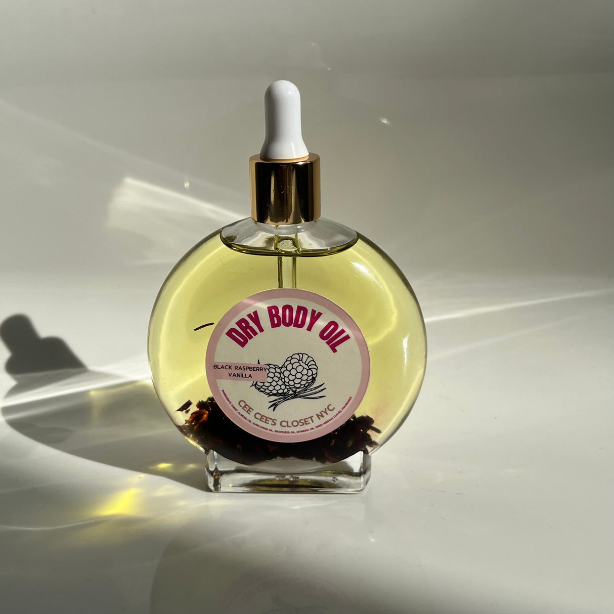 Scented Dry Body Oil from Cee Cee's Closet NYC