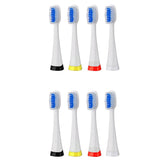 8 Pack Brush Heads Replacement for S750 from Pursonic