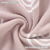 Rainbow Knit Swaddle Blankets from Bleu La La