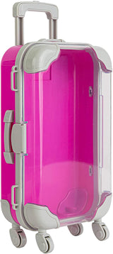 Blue Plastic Suitcase Candy Box 3 Pack 7.5"x5"x2.5" from Hammont