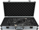 Pistol Whiskey Gun Decanter & Pistol Shot Glasses Set - Comes with A large Carrying Case - Drinking Party Accessories, Great Gift from The Wine Savant