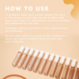 FLOWER Light Illusion Full Coverage Concealer from VIAI BEAUTY