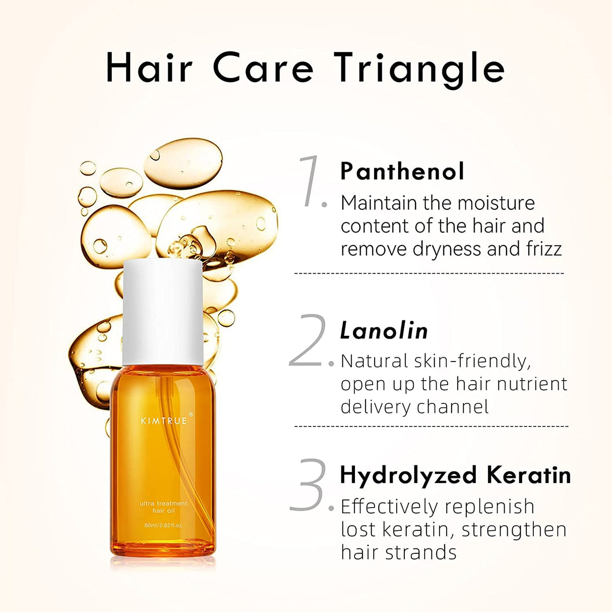 Ultra Treatment Hair Oil 80ml From Kimtrue