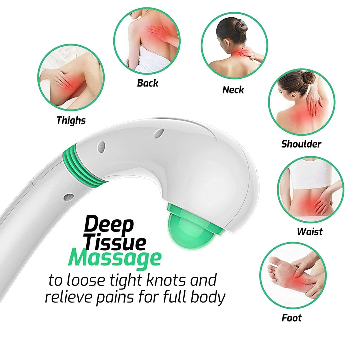 Portable Handheld Massager from Pursonic