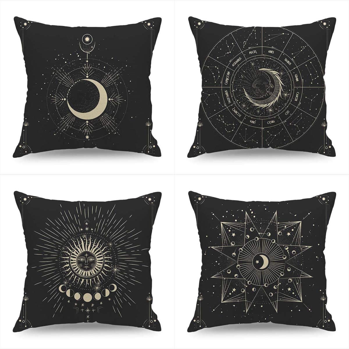 Bohemian Mandala Cushion Covers from Moderny