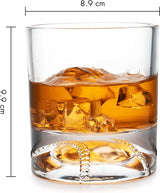 Baseball Whiskey Glass - 12oz Whiskey Glass by The Wine Savant - Perfect for Any Occasion, Baseball Lovers, Baseball Gifts, Baseball Themed Party, Baseball Birthday Gift Set (1) from The Wine Savant