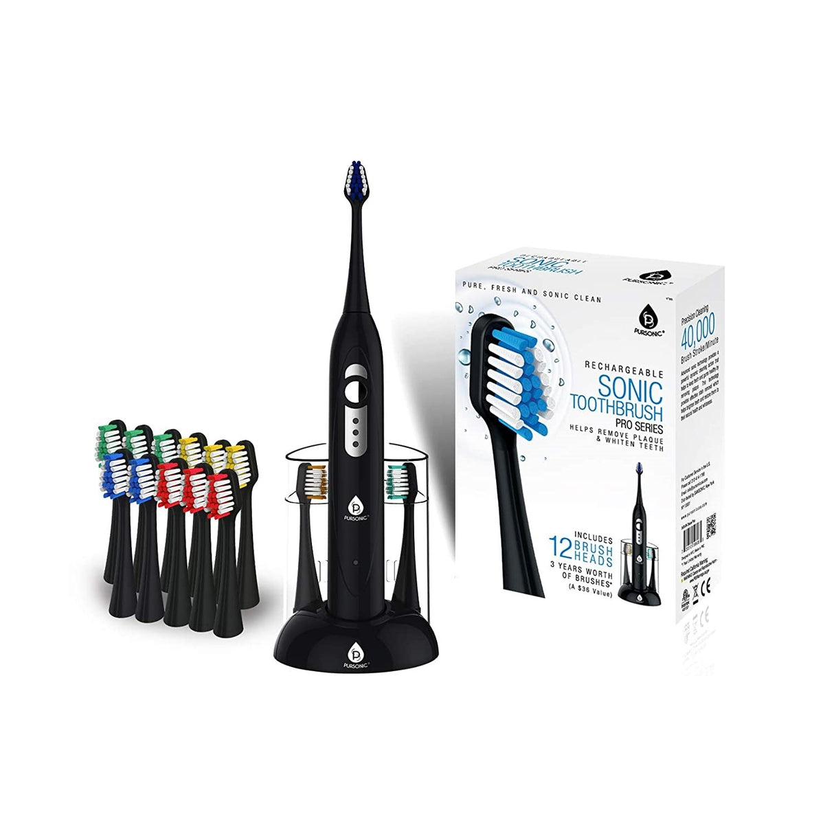 SPM Electric movement Rechargeable Electric Toothbrush from Pursonic