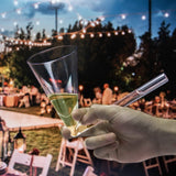 Champagne Shooter - Chug Flutes Guzzler Glasses Unique Gifts for Bachelorette Party Favors & White Elephant Gifts, Drinking Games - Bubbly Champagnes Prosecco & More Bong Style, Reusable Acrylic 6pk from The Wine Savant