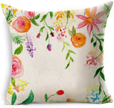 Iridescent Flowers Cushion Cover from Moderny