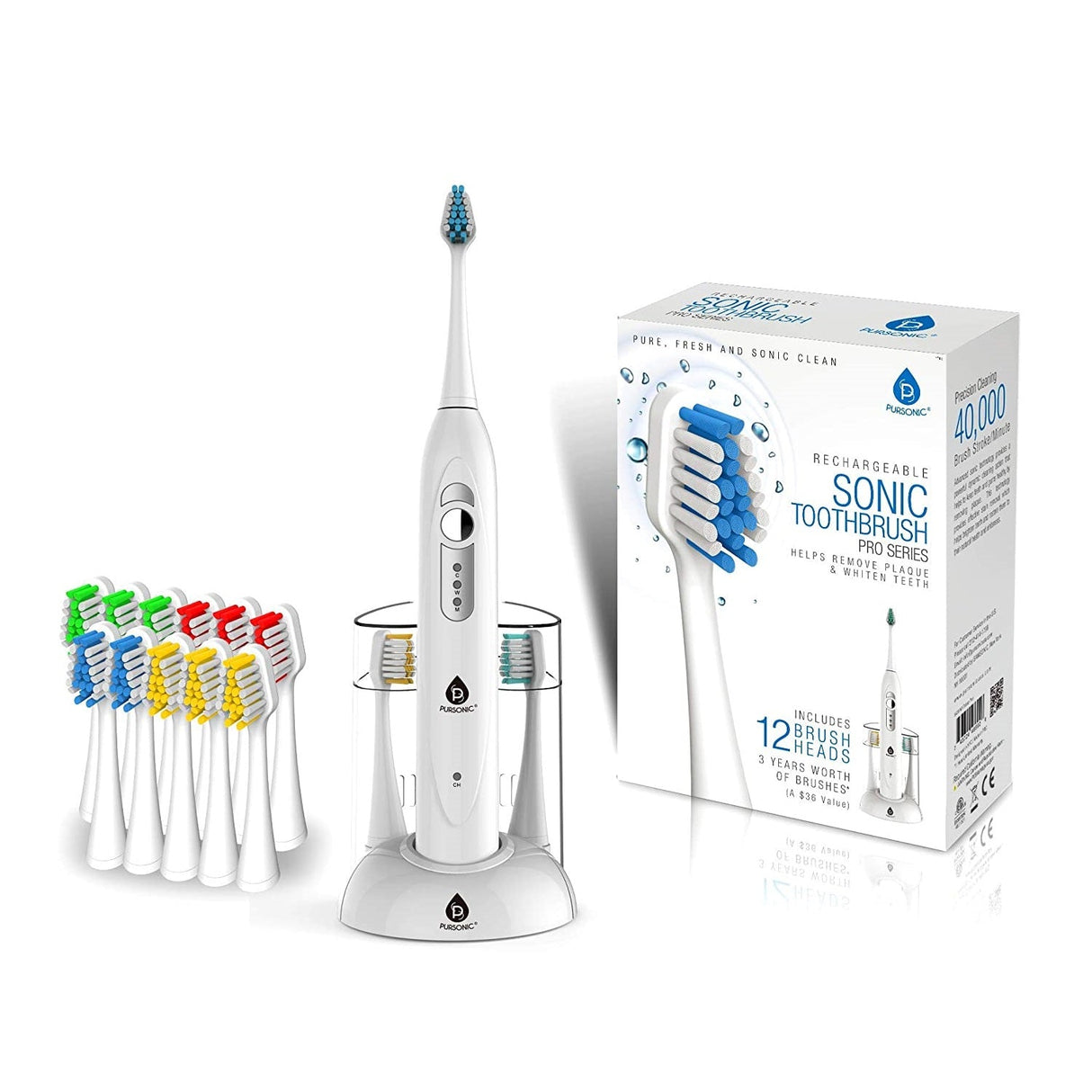 SPM Electric movement Rechargeable Electric Toothbrush from Pursonic