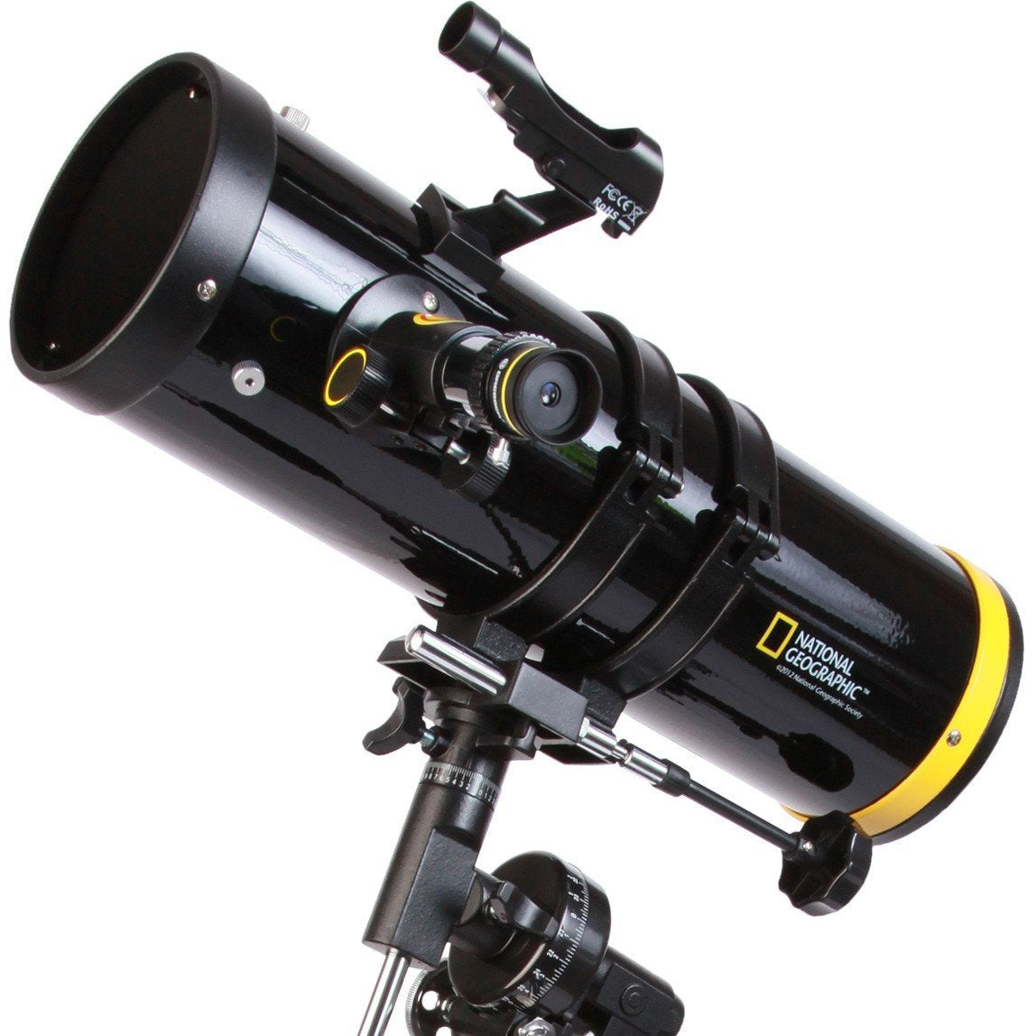 National Geographic NG114mm Newtonian Telescope w/ Equatorial Mount from Explore Scientific